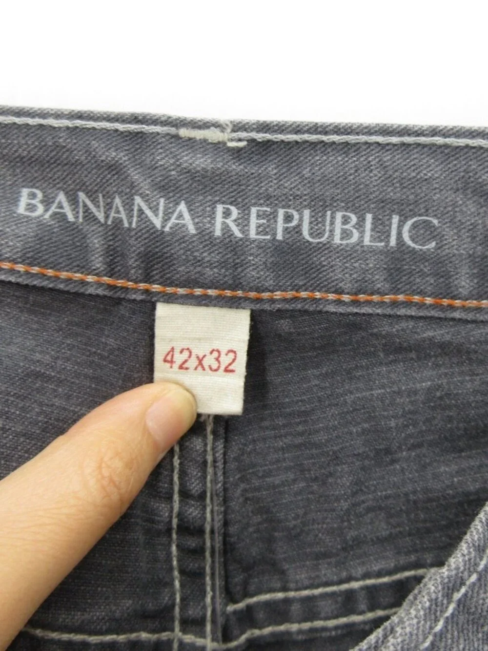 Banana Republic Jeans 42X32 Straight Loose Denim Pants Classic Y2K NEW
